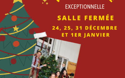 congés noël