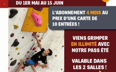 pass été ! 4 mois illimité !