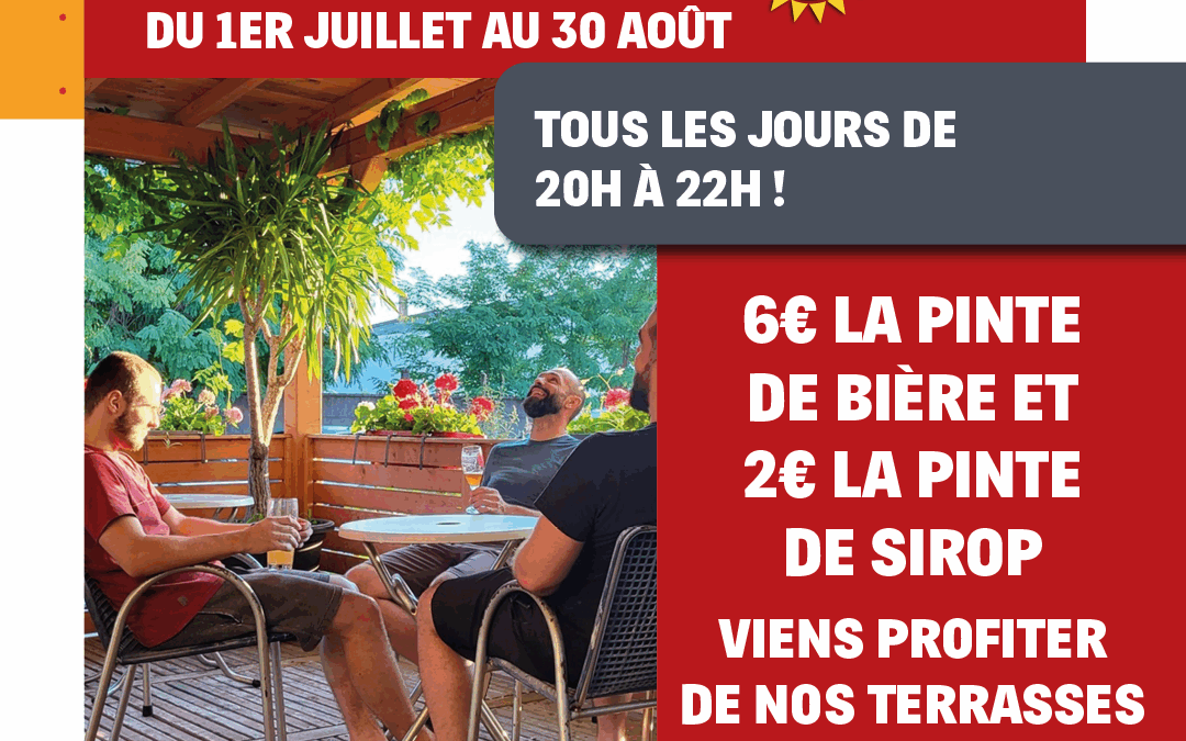 HAPPY HOURS – été