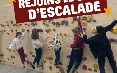 réinscription école escalade